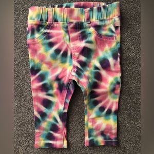 Baby girl tiedye jeans